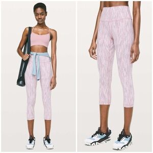LULULEMON Wunder Under Crop High Rise Leggings